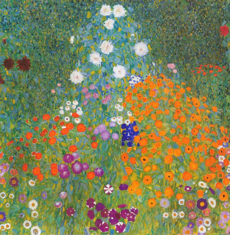 Gustav Klimt Deutsch: Bauerngarten oil painting image